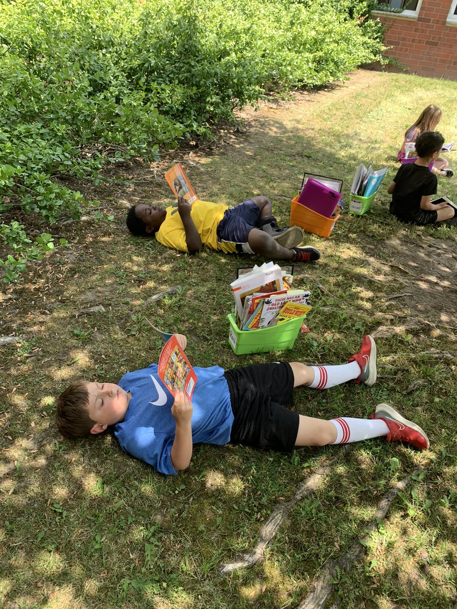 Y4HardyFirst's tweet image. O is for Outside Reading!