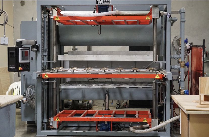 Machine of the day is our Vacuum Forming machine. We can mass produce custom pieces from HDPE, ABS and many other plastics. #vacuumform #thermoforming #ABS #HDPE