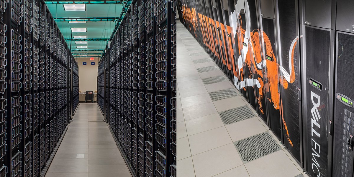 Top academic supercomputers @TACC! Frontera maintains #1 U.S. academic spot, with Stampede2 at #3, according to rankings on the June 2023 @top500supercomp list. top500.org/lists/top500/2… #ISC23 #NSFfunded