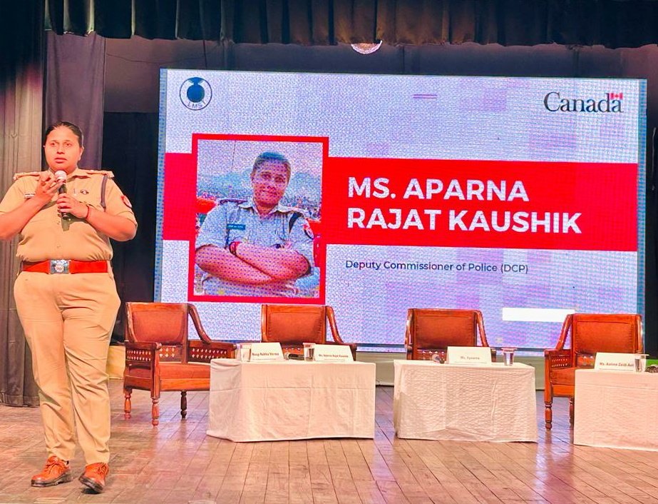 #GenderViolence and Policing: transforming attitudes with @CanadainIndia, @MASH_Project