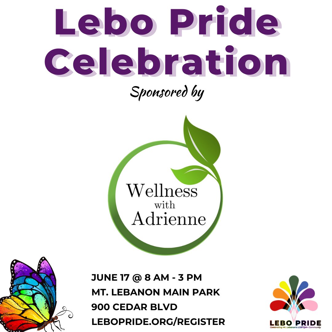 LeboPrideOrg's tweet image. Thank you Wellness With Adrienne for sponsoring this year's annual #LeboPrideCelebration