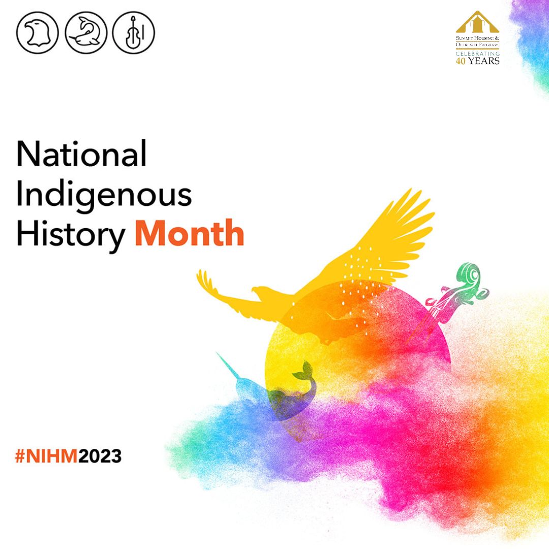 SummitPrograms's tweet photo. 🙌 June is National Indigenous History Month in Canada, a time to recognize the rich history, heritage, resilience and diversity of First Nations, Inuit and Métis.✨

#NationalIndigenousHistoryMonth #celebrating #summitprograms https://t.co/mrAAqSROrb