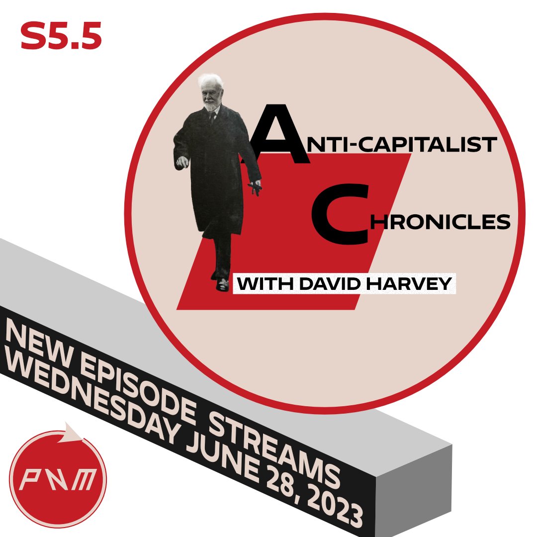 PoliticsnMotion's tweet photo. The 1st Politics In Motion stream! S5.5 of Anticapitalist Chronicles podcast and YouTube premieres June 28. Subscribe at: https://t.co/6OL7VY8t7L #PoliticsInMotion #DavidHarvey #AntiCapitalist #SocialJustice #Marxist #Socialist #Urbanism #Cities #Communism #EnvironmentalJustice https://t.co/MvgxYRqUY0