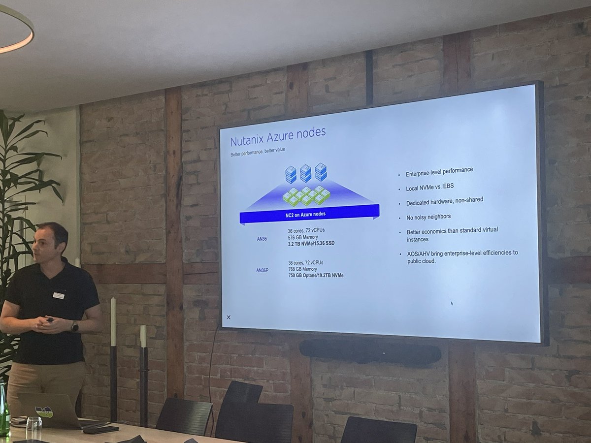 dready73's tweet photo. Thank you all attendees and presenters for joining our Swiss @Nutanix User Group meeting today! @nutanix_ug #NCUG #NutanixNTC https://t.co/gIp4pbnSiX