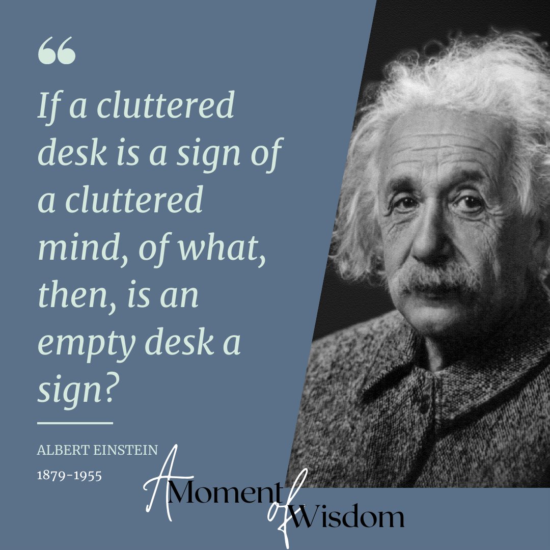 If I'm not surrounded by words and ideas scribbled on paper, then it's probably not me!

#AlbertEinstein
#PhilosophyOfMind
#DeskClutter
#EmptyDesk
#MentalClutter
#OrganizedMind
#DeskOrganization
#ThoughtProcess
#ProductivityHacks
#MindfulnessPractice
#InnerBalance