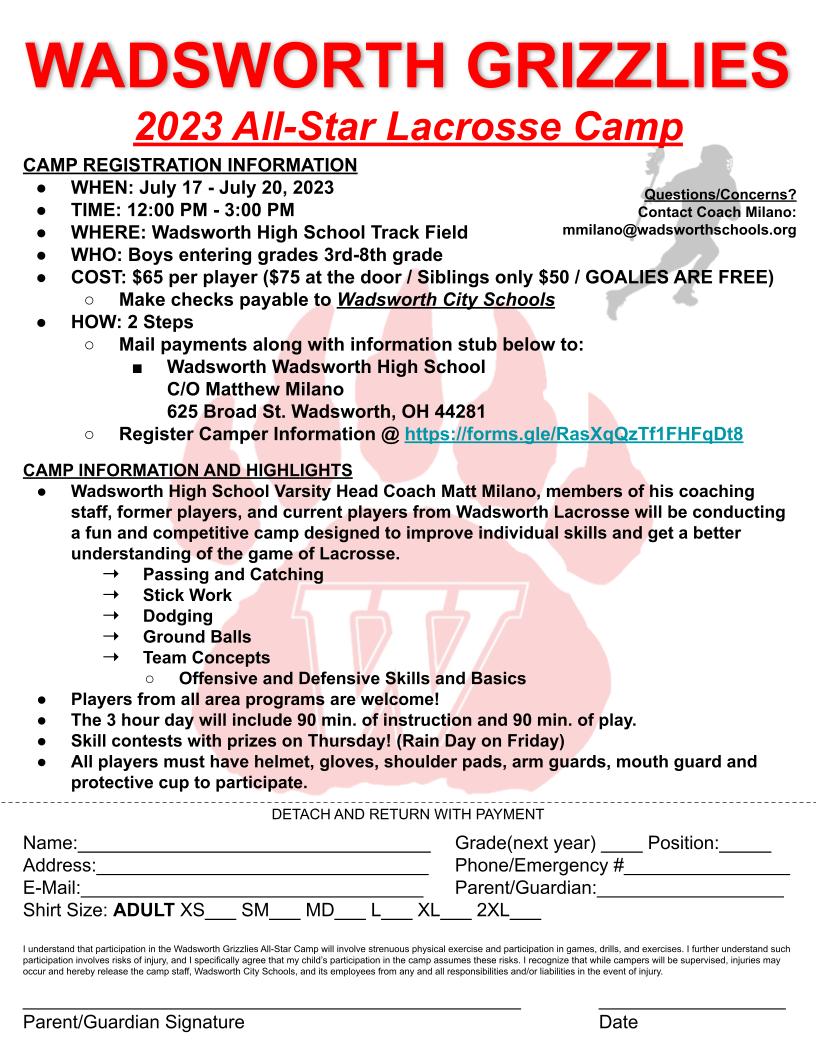 Wadsworth Lacrosse tweet media