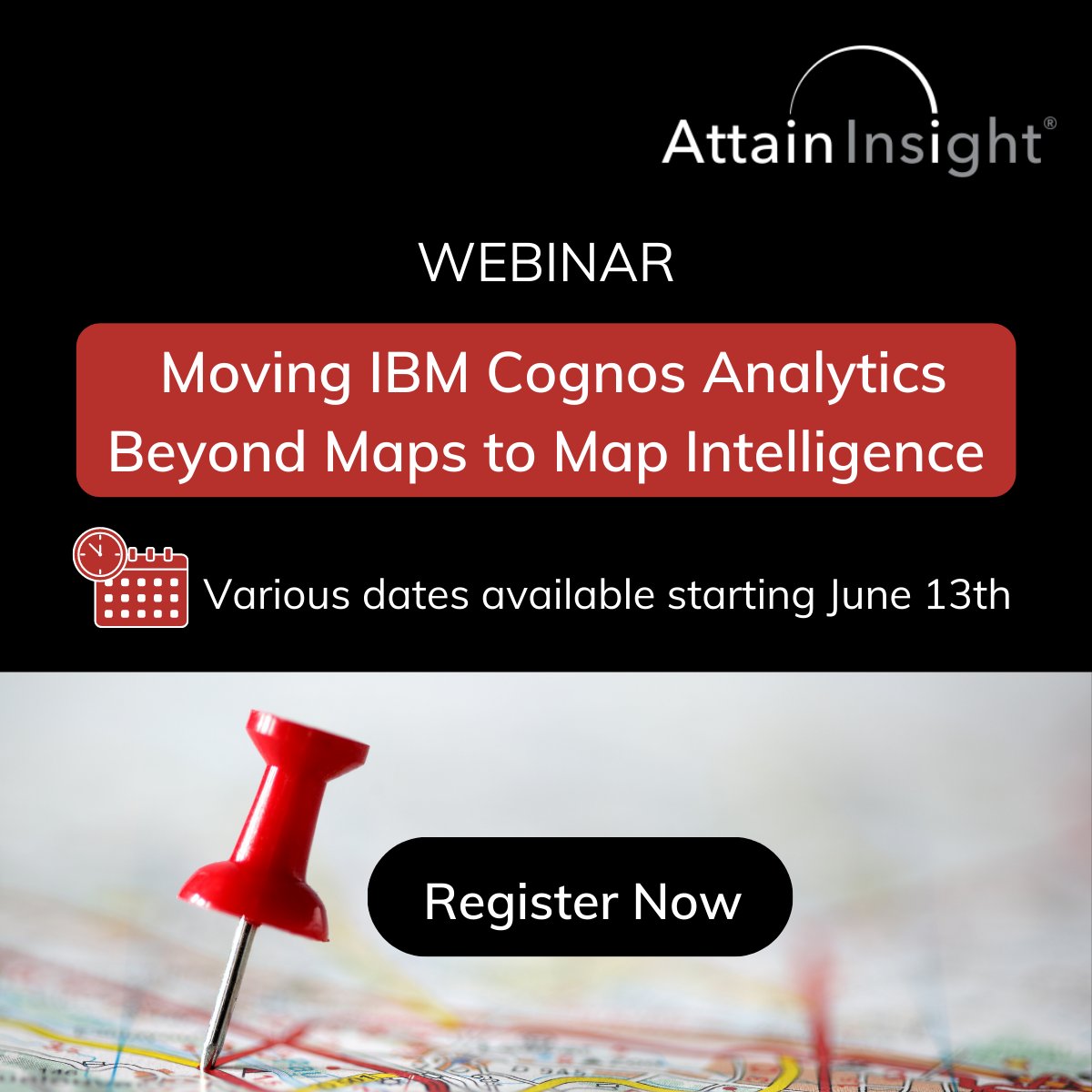 We are offering a free webinar to discuss “Moving IBM Cognos Analytics Beyond Maps to Map Intelligence” to help #Cognos users realize the full benefits of #LocationIntelligence. Register here:  attendee.gotowebinar.com/rt/23211453435…
 #IBMPartner #MapIntelligence #visualization #SpatialAnalytics