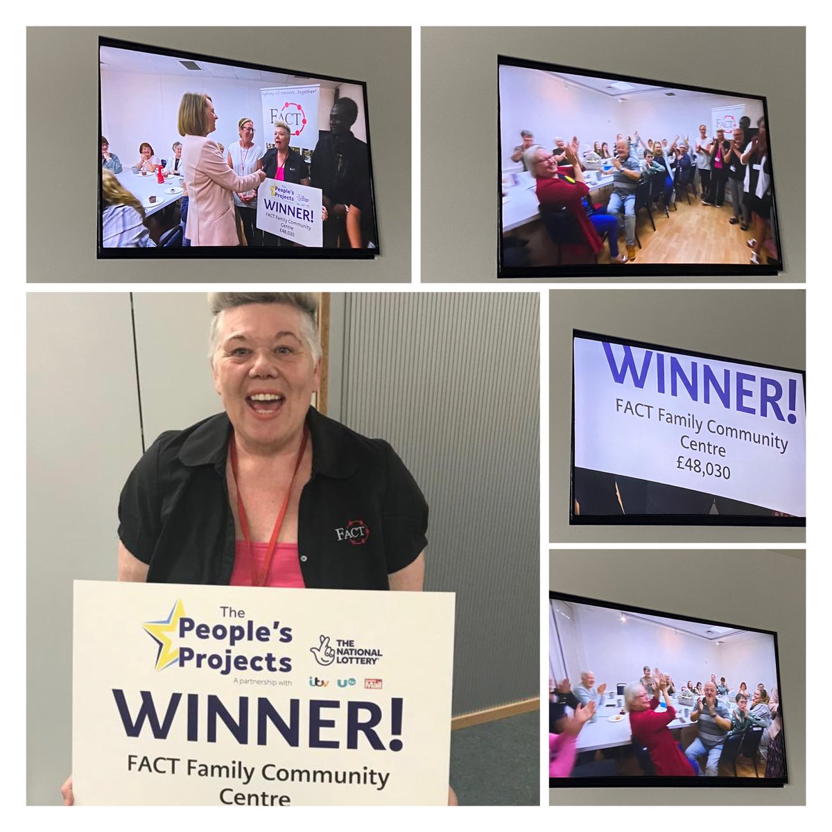 🎉👏🏻🪅 🙌🎉👏🏻🪅 
WITH YOUR HELP WE DID IT!!!
Over the moon to be one of the winners of the People’s Project!
THANK YOU to everyone who voted and shared links for us! 
almost £50k will make a huge difference in helping us to open our FACT FAMILY HOME delivering  services in the NE
