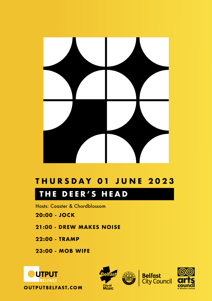 Chordblossom's tweet photo. Conference complete ✔️ Next stop @TheDeersHead1 for our @OutputBelfast showcase with our friends at Coaster. It will be an evening to remember with sets from @DrewMakesNoise, @TRAMP_ie, @m0bwife &amp; Jock. See you down the front! #outputbelfast #nimusic https://t.co/RXnOzsQvX7