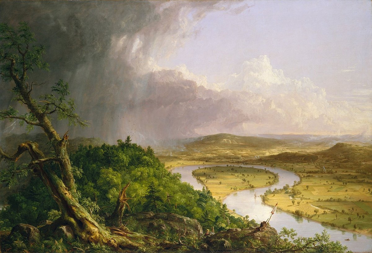 Thomas Cole, 'The Oxbow (The Connecticut River near Northampton)' (1836)