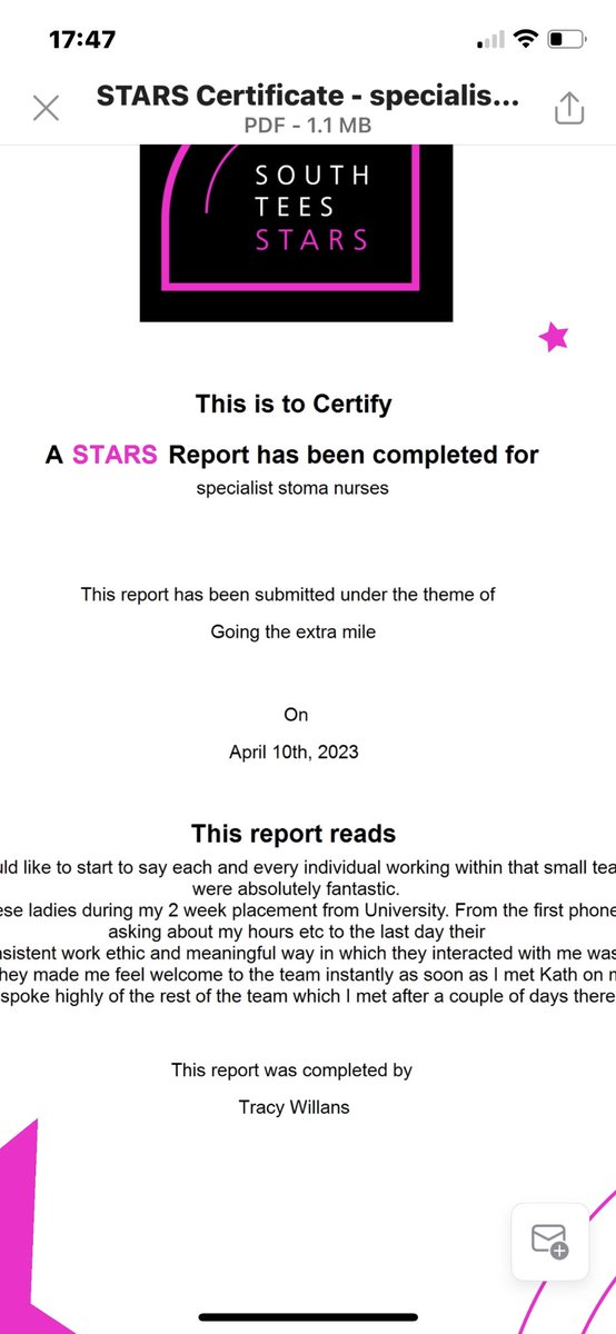 Stoma Care Team James cook Hospital tweet media