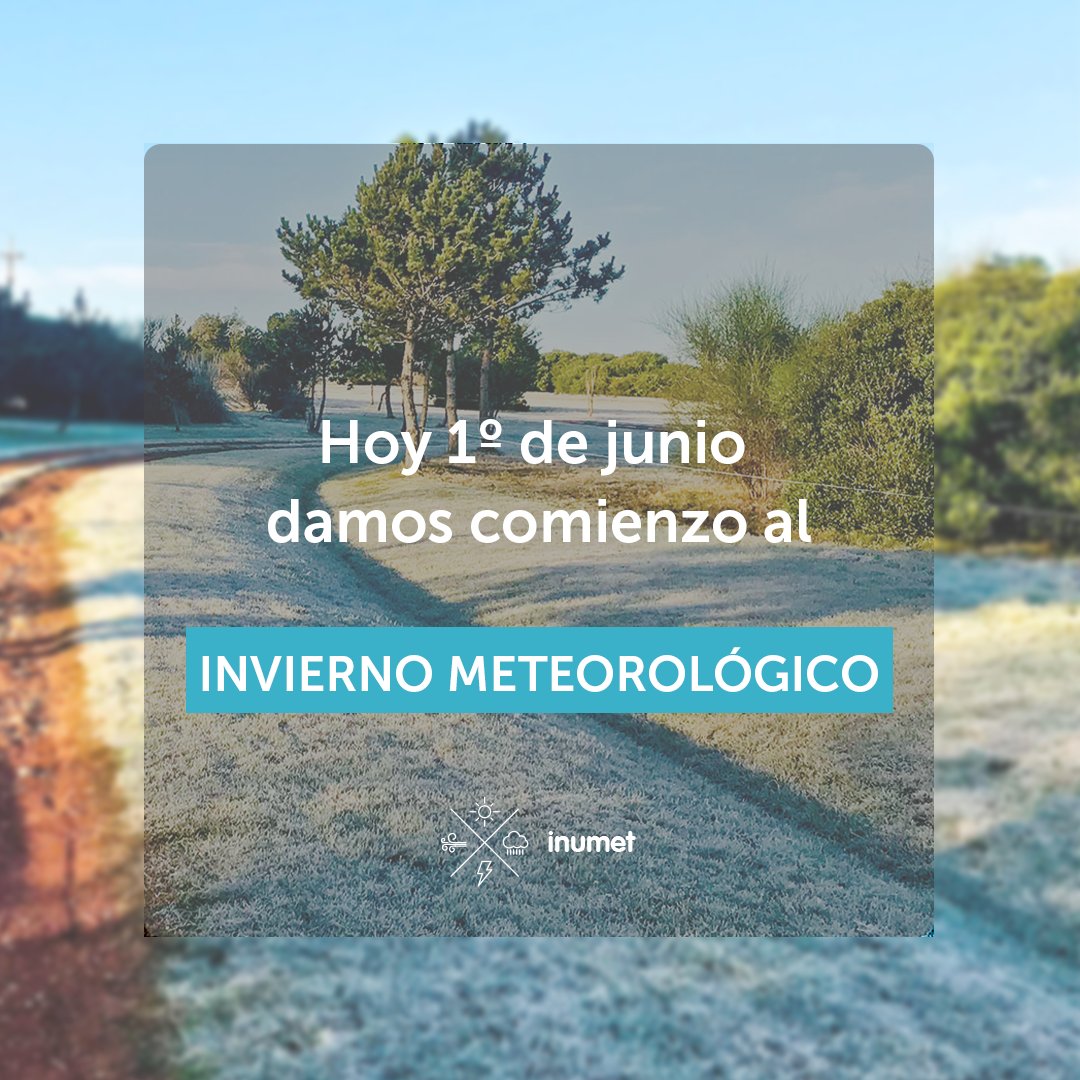 Inumet_'s tweet photo. Por más información sobre el invierno meteorológico en Uruguay, consultar: https://t.co/gsYsz6txjW https://t.co/lRrxDI0Wu3
