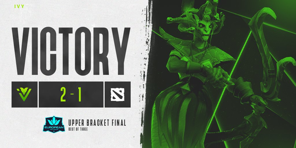 weareivygg's tweet photo. What a wild series! But we made it! Grand final, here we come! 🌱💪

GGWP #exMonaspa!

#IVYWIN #final #EPL #Dota2 https://t.co/BJoyW9T3mJ