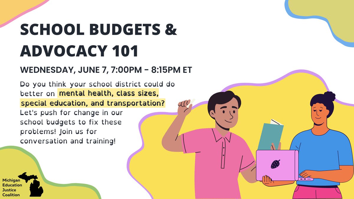 Michigan Education Justice Coalition tweet media