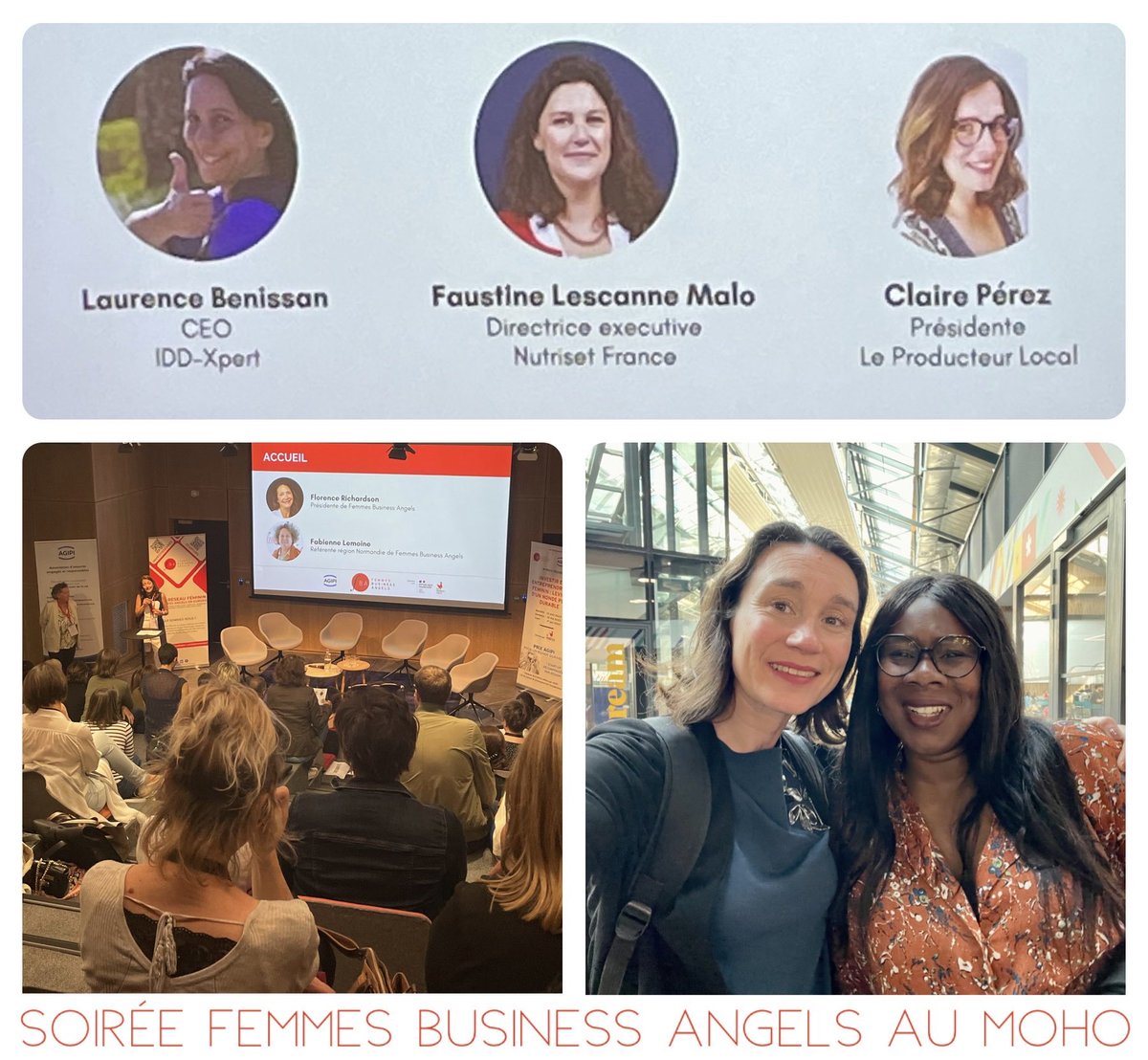 Merci aux Femmes Business Angels pour cette soirée sur l’investissement au féminin au ⁦<a href="/joinMoHo/">MoHo</a>⁩ 🌟🌟🌟 #caen #femmesentrepreneures