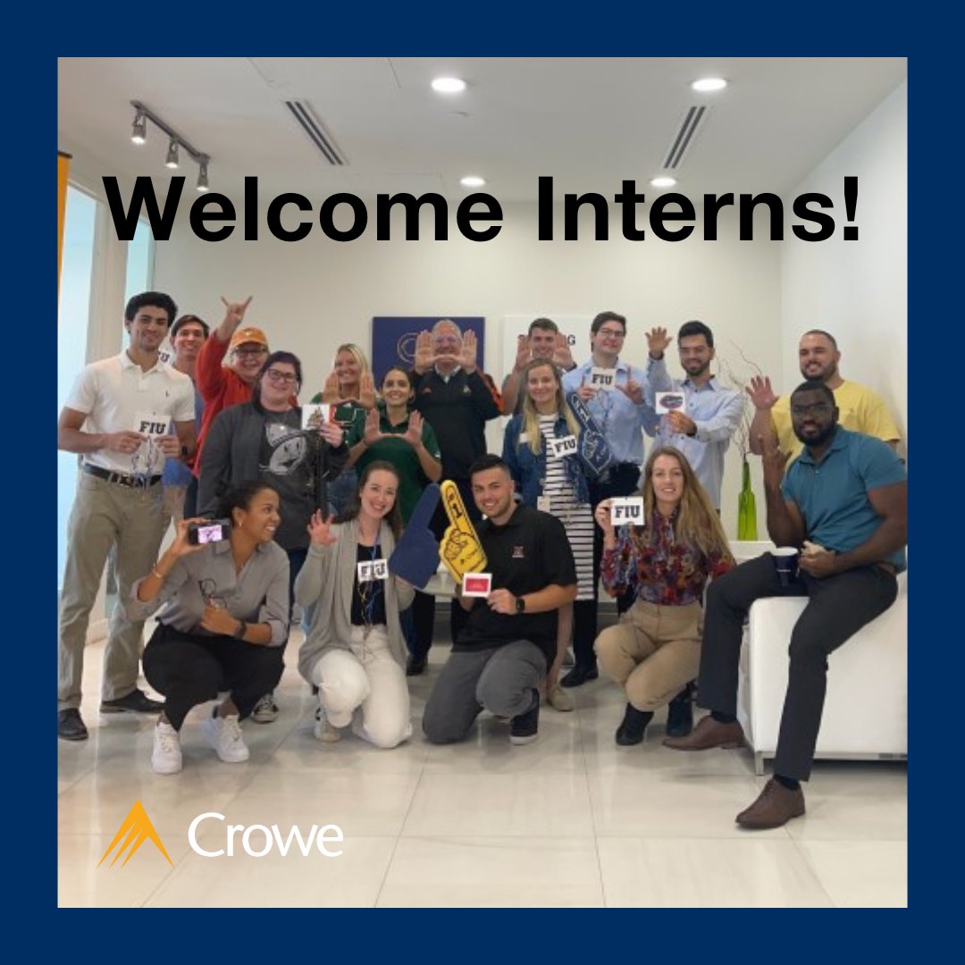 LCvista on Twitter "Congratulations to CroweUSA interns and interns