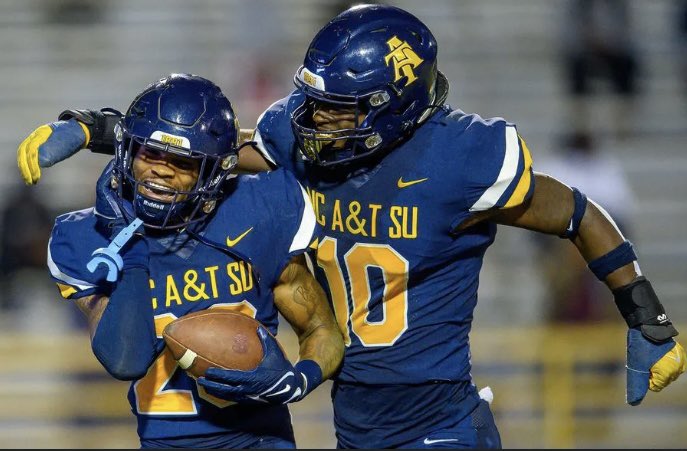 #AGTG
After a great Conversation with @CAY42 I’m blessed to receive another D1 Offer from @NCATFootball ! #Aggiepride 
@coachwhiteslife @MohrRecruiting @RivalsFriedman @904Sad @On3sports
