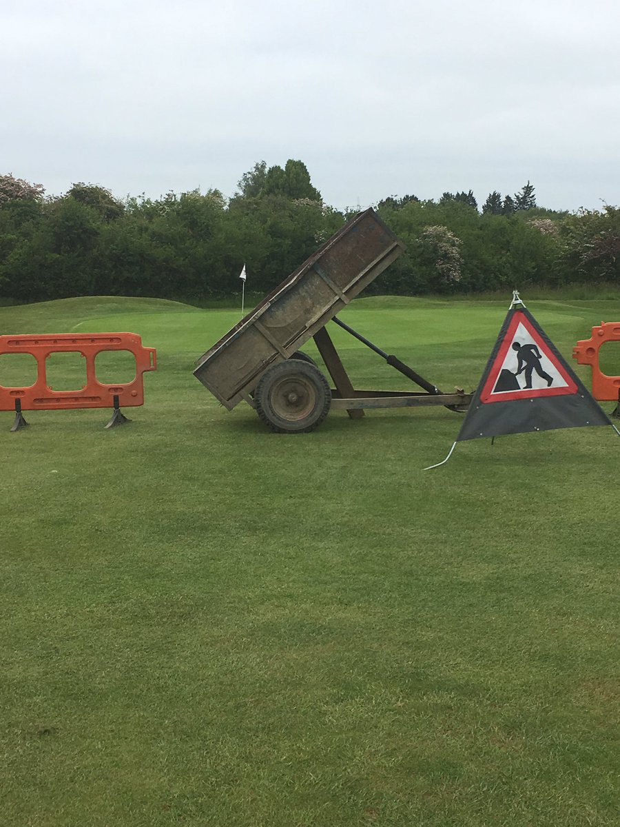 You head out in the morning for your regular calls, have a little course walk and here we are 
Greenkeepers revenge at South Bed’s Gc today, excellent work 😂@indigrowuk #growththroughinnovation #justabitoffun