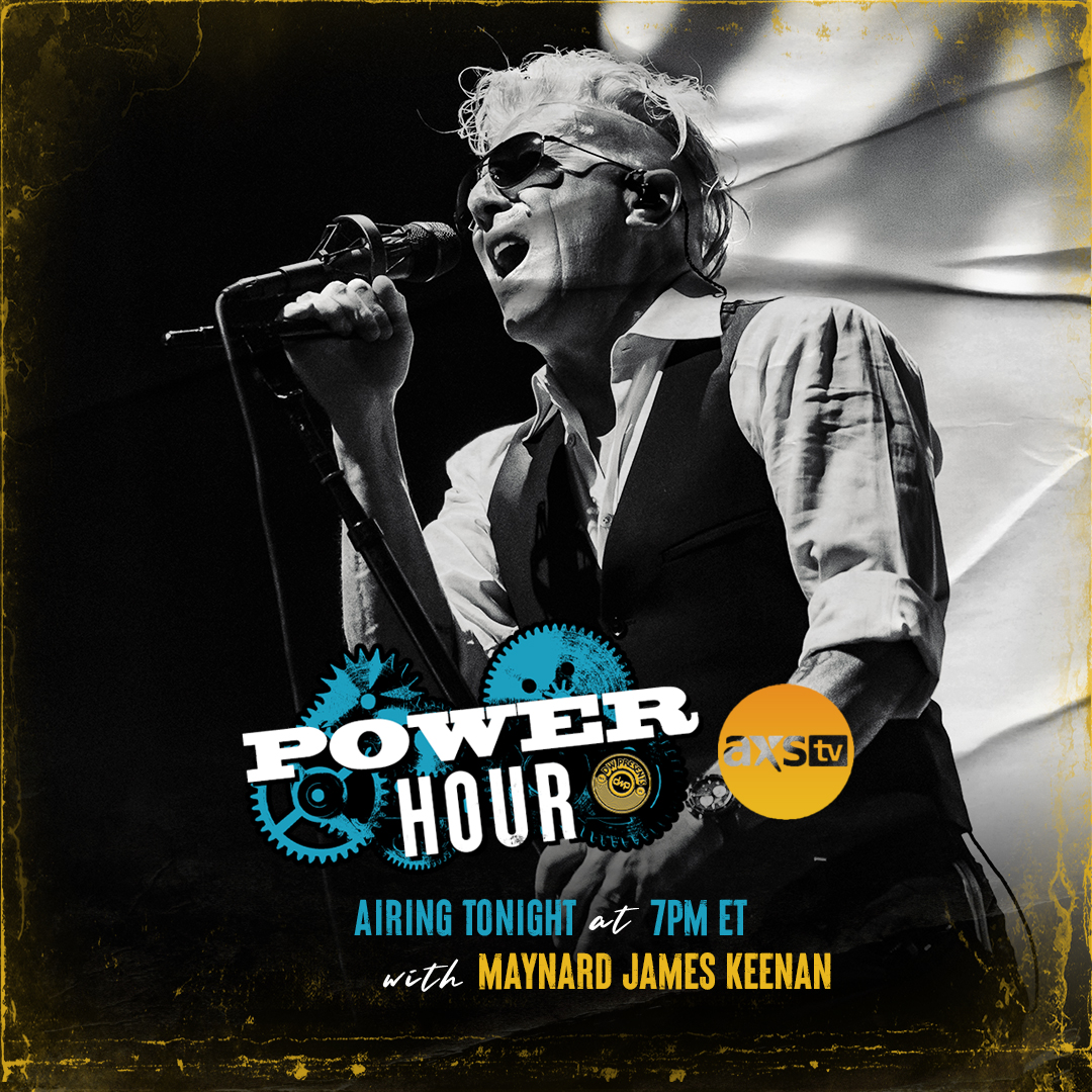 Maynard is tonight's guest on the @PowerHourtvshow. Tune in at 4 pm p/7 pm e via @AXSTV