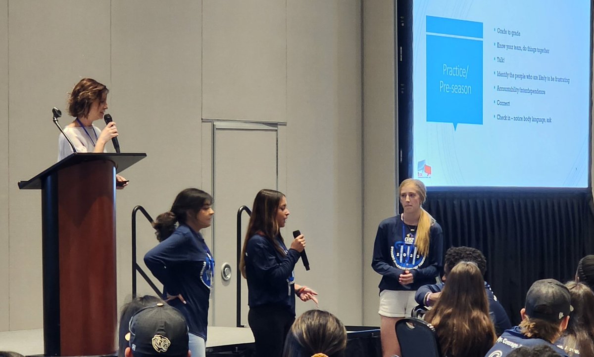 Great insights from <a href="/box_amanda/">Amanda Box</a> at <a href="/CFISDAthletics/">CFISDAthletics</a> SALT Confernece...
-Be comfortable with being UNcomfortable!
-Shut down complainers
-5 to 7 positives = 1 negative piece of feedback
-Be prepared (pocket phrases help)

#LEADCFISD 
#Table14
@MackeySpeaks