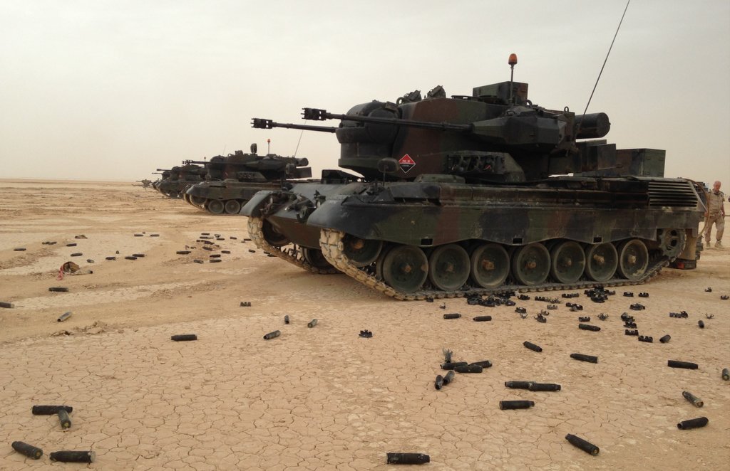 The US Department of Defense awarded the company "Global Military Products Inc" in Tampa, Florida, to purchase Jordanian Gepards. The contract includes around $118 million.

Jordan has around 60 Gepards, plus 350,000 rounds, which it bought in 2014-16 from the Netherlands, though