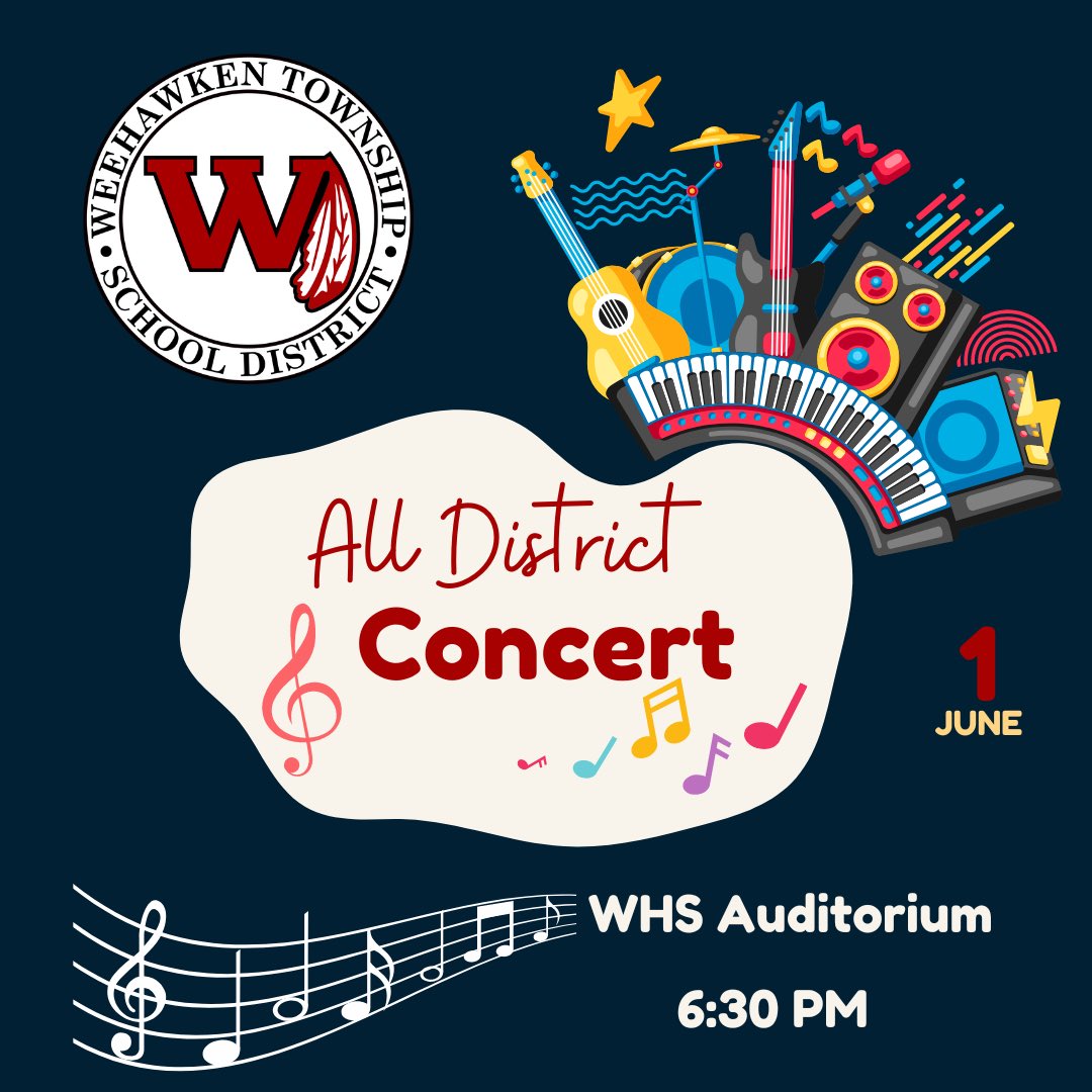 Come see the talented performers from DWS, TRS & WHS tonight at 6:30! @EricCrespoEDU @FAmato53 @al_orecchio @RobFerullo4 @SuzanneMera @McginleyIsabel @StefanieCirill1 @WTSDGuidance53 @DeStefanoEDU @MrsCullinane @bcalligy @BriannaReganEDU @PieroRomano24