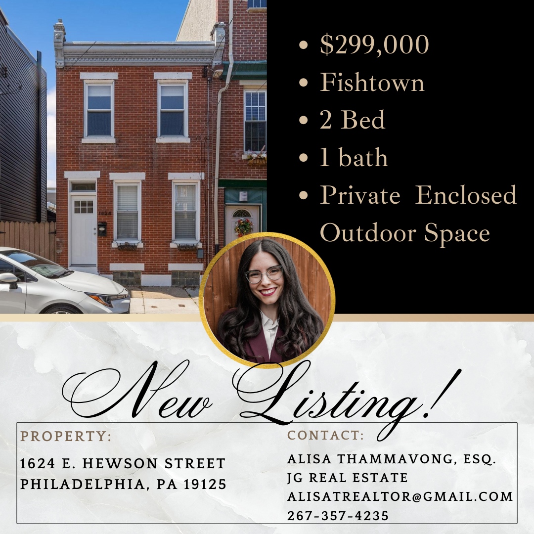 This gorgeous home in the heart of Fishtown is officially ON THE MARKET. You don't want to miss out on this one! #forsale #fishtown #homes #realestate #philly #phillyagent #parealtor #sellersagent #buyersagent #jgrealestate