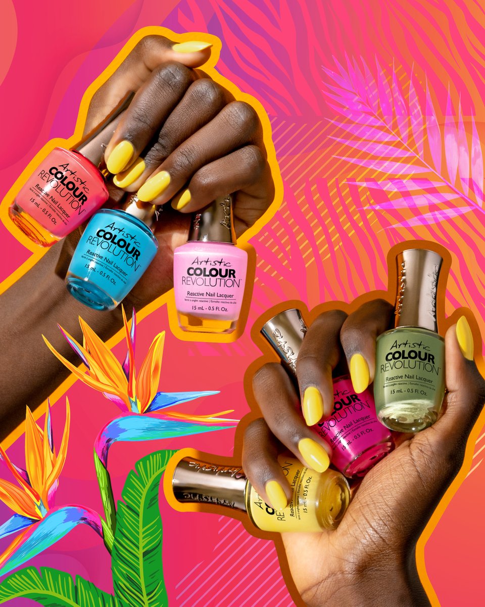 Artistic_Nail's tweet photo. Show off your favorite shades in your salon and share the love for flawless fingertips 💅💕

#NationalNailPolishDay https://t.co/i5Cnag4Ic7