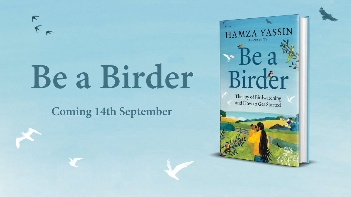 Octopus Books For Booksellers (@octobooksellers) on Twitter photo COVER REVEAL!
We are thrilled to reveal the stunning cover of the new book from wildlife cameraman Hamza Yassin - winner of BBC One's Strictly Come Dancing 2022.
Pre-order today fal.cn/3yJQK
<a href="/HamzaYassin3/">Hamza Yassin</a> #BeABirder COVER REVEAL!
We are thrilled to reveal the stunning cover of the new book from wildlife cameraman Hamza Yassin - winner of BBC One's Strictly Come Dancing 2022.
Pre-order today fal.cn/3yJQK
<a href="/HamzaYassin3/">Hamza Yassin</a> #BeABirder