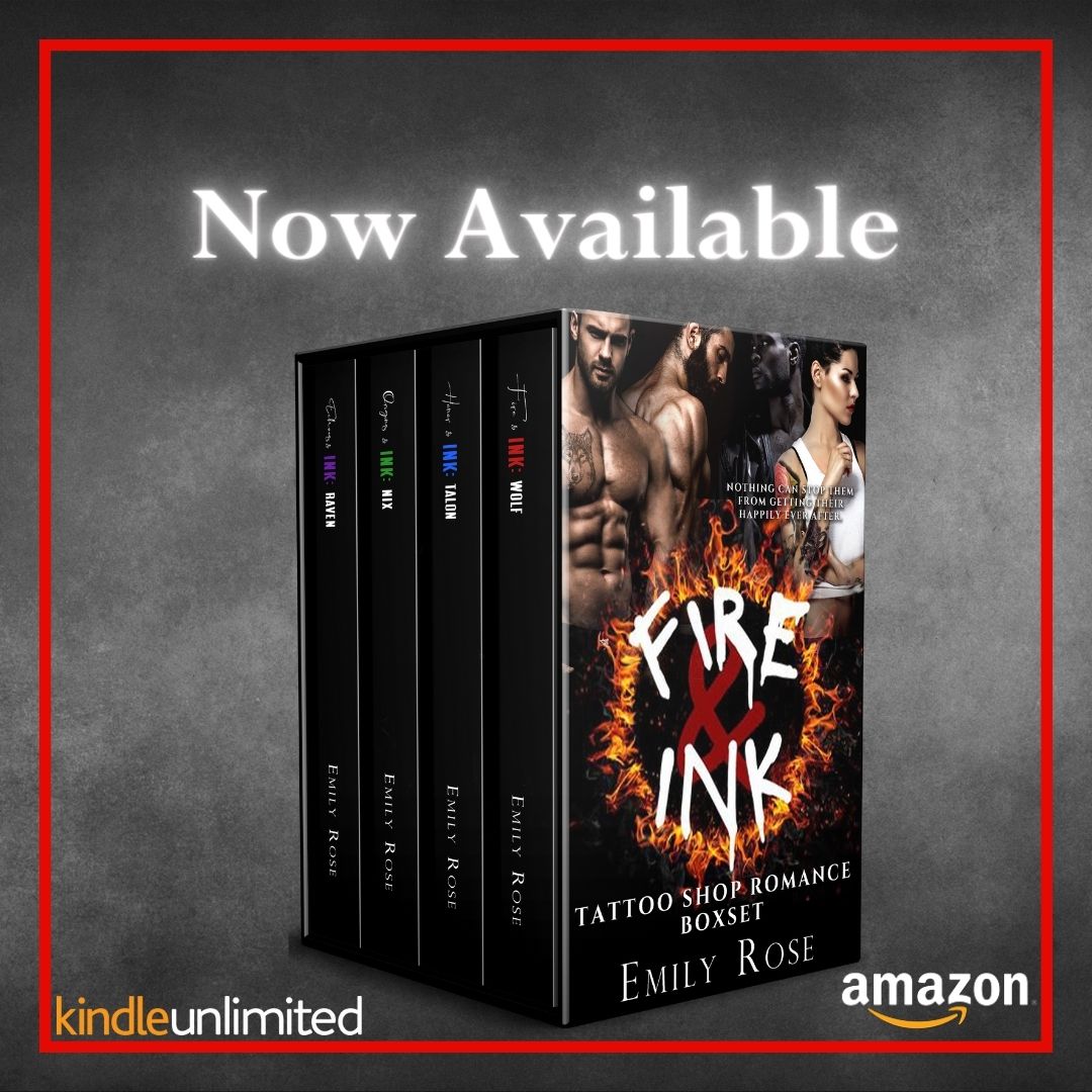 💜Have you read the completed Inked Series?
All are avaliable now on Amazon and with KindleUnlimited! 💜

If you're looking for your next series to binge, then look no further!

#booktok #bookstagram #books #authoremilyrose #steamyromance #spicyromance #kindleunlimitedromance