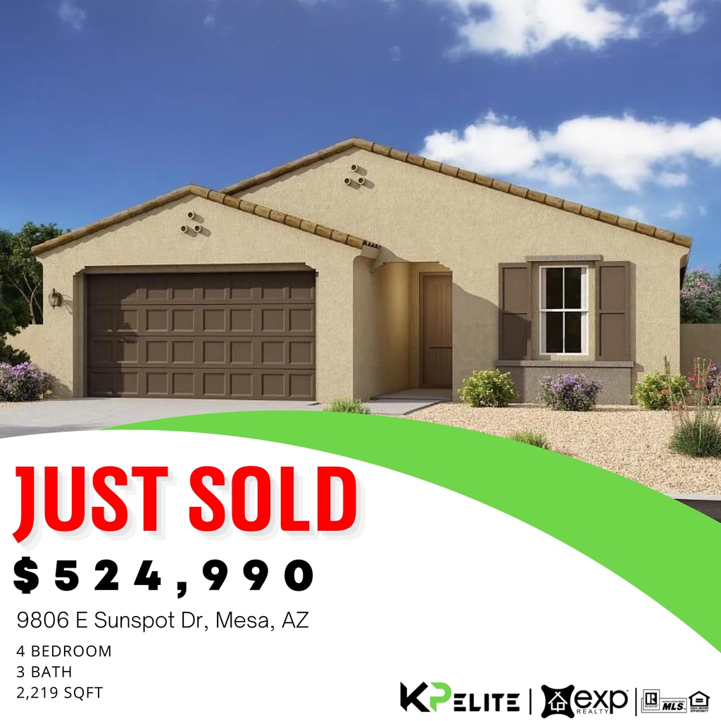 Sold! The search is over. This client has finally found their perfect home thanks to the dedication and effort of our agents, Sherry & Eddie Gijon!🎉👏🏼 

#sold #justsold #soldMesa #soldhouse #offthemarket #homebuyer #homeownership #homebuying #newowner #Mesa #Mesaaz