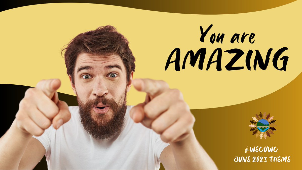 WarrenCoalition's tweet image. YOU ARE AMAZING! Not for what you do, but for who you are. Today, remind yourself that you are amazing. Then remind someone else that they are amazing. You might light up their entire day! #WeCUWC #YouMatter