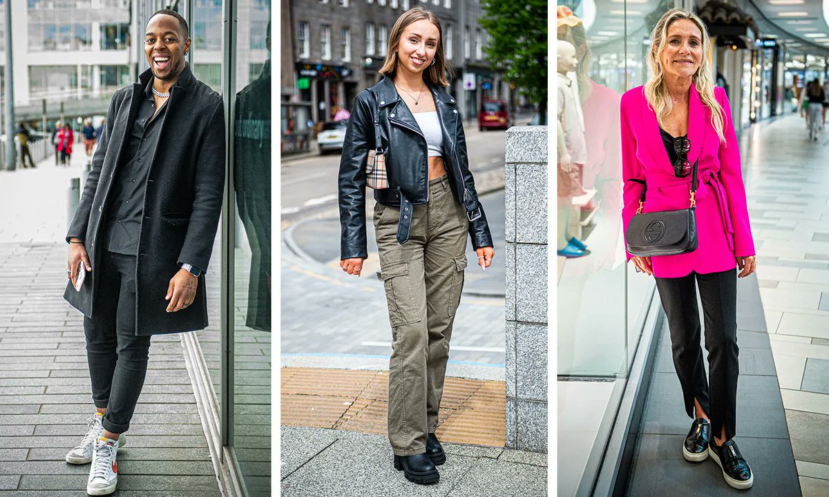 Forget London, Paris and New York, Aberdeen is where it's at when it comes to style 🔥 

So for some serious outfit inspo, check out these chic Granite City shoppers💃 👔  📸

buff.ly/43g1lY4 
#Societyabdn #Aberdeenstyle #Aberdeenfashion #Streetstyle #Scotland