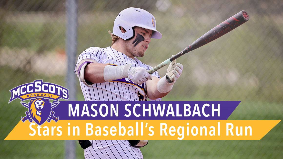 Schwalbach, who recently graduated from MCC with a 3.7 GPA, finishes his career as one of the most decorated players in program history.@SchwalbachMason @MCCScots @McCoBaseball @JaredWackerMCC @coachkarenwiley ow.ly/AiGn50OBgoM