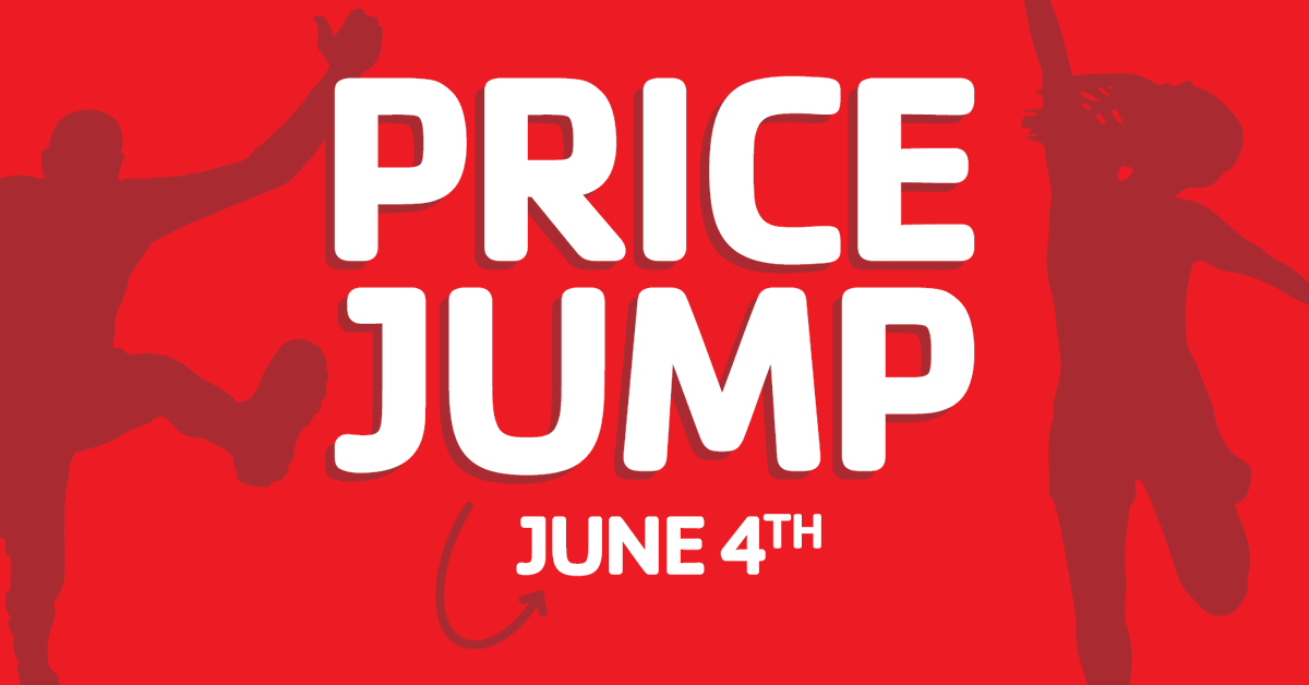 We've extended this month's price jump to June 4th! Prices jump ⬆️ on June 4th for the following races:

⏩ FNB YMCA Hbg Mile: bit.ly/hbg-mile-2023
⏩ UPMC YMCA Hbg Half Marathon: bit.ly/hbg-half-2023
⏩ <a href="/EndersInsurance/">ENDERS</a> Hbg Marathon: bit.ly/hbg-marathon-2…