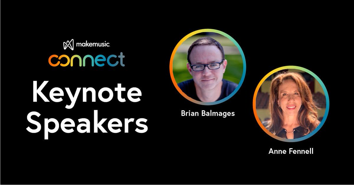 We are excited to announce the full list of presenters for #MakeMusicConnect 2023! These expert teachers and musicians will share their knowledge on repertoire selection, student leadership, tech tips, and more. Register and see the full line-up now: bit.ly/3O4TffZ