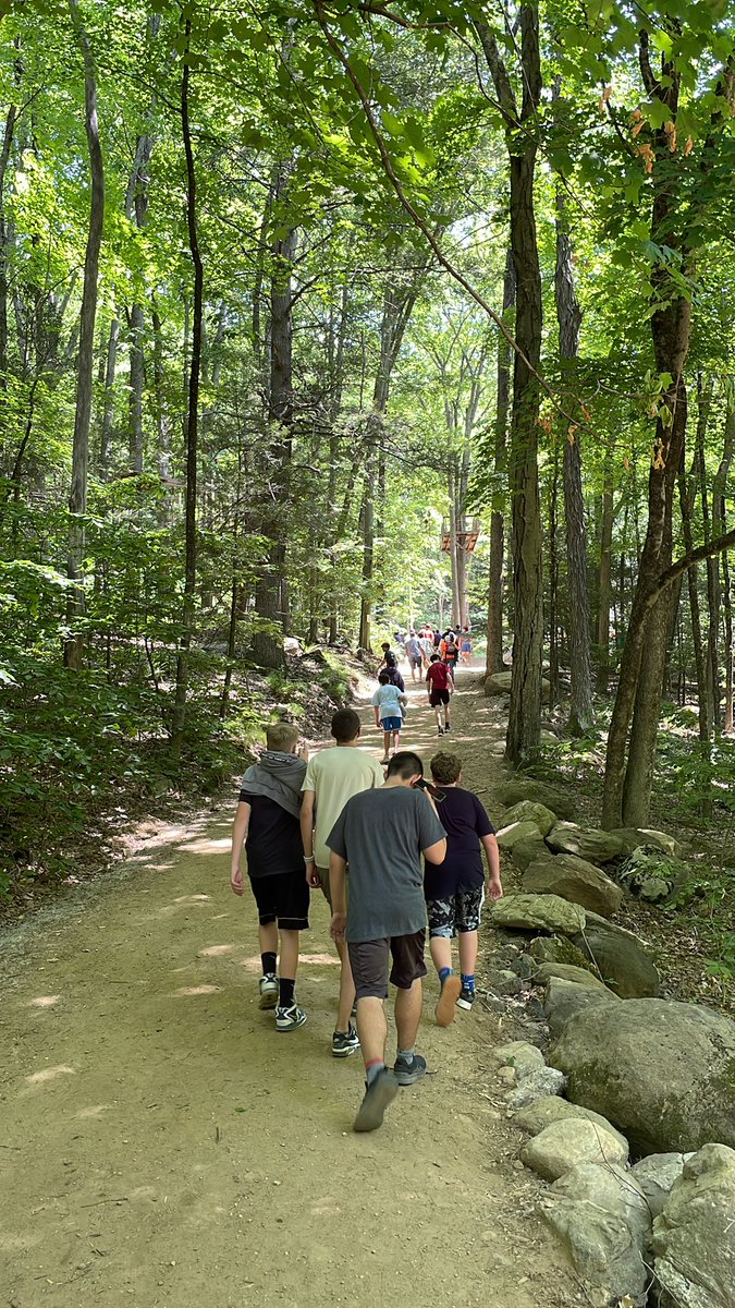 After lunch hike.