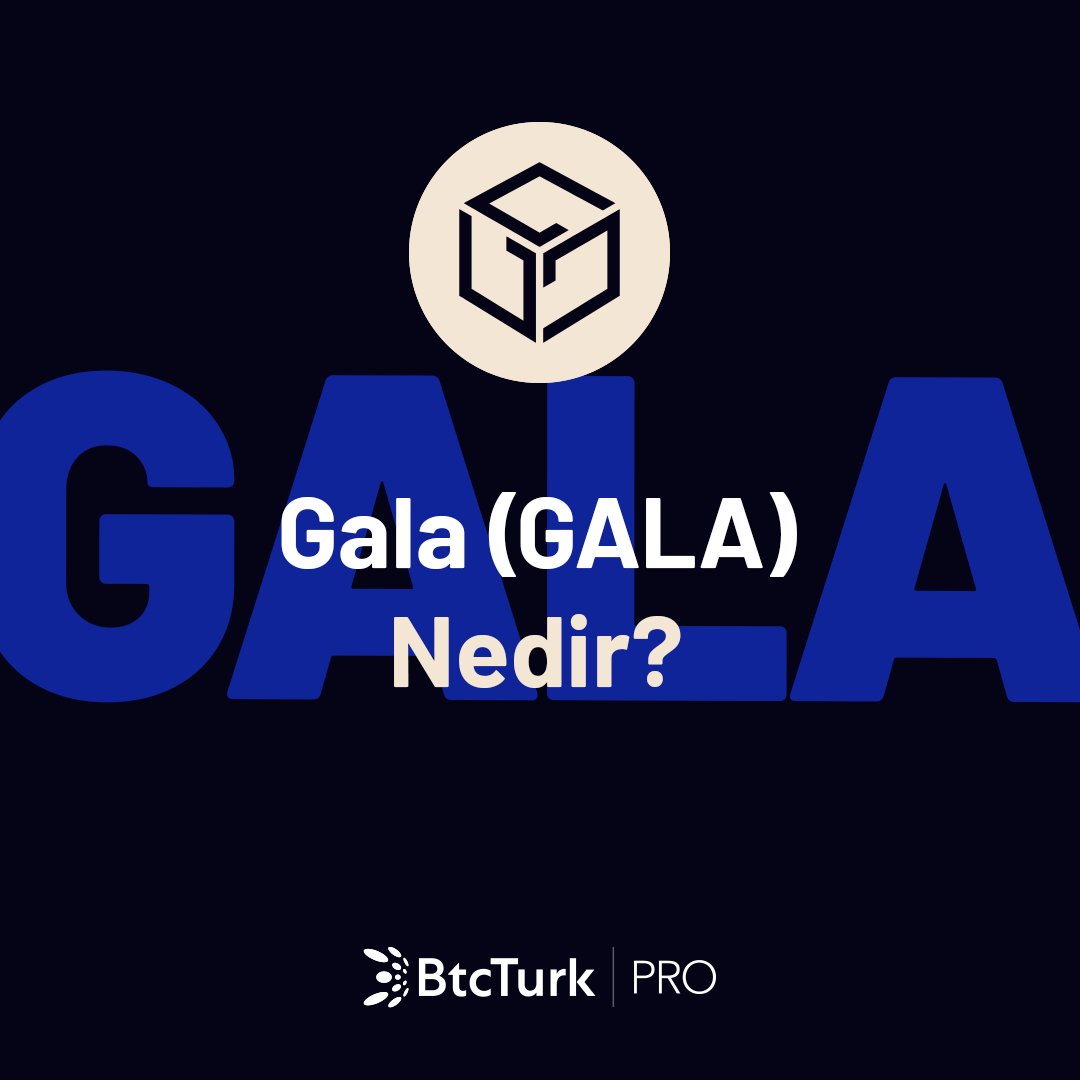 🔎 #GALA nedir❓
🔎 Hangi blokzinciri üzerinde çalışmaktadır❓
🔎 Kullanıcılara ne sunmayı hedeflemektedir❓

Cevaplar  için #BtcTurkBilgiPlatformu 👇

btcturk.com/bilgi-platform…