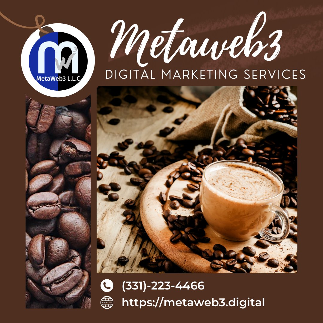 Inspired ideas that sell your brand. metaweb3.digital knows what to do  #digitalmarketing #analytics #SEO #SME #PPC #targetaudience #contentcreation #branding #coffeeshop #coffeegram #coffeeaddict #coffeeporn #chicagocoffee #windycity #US #illinois #chicagoIL #usa