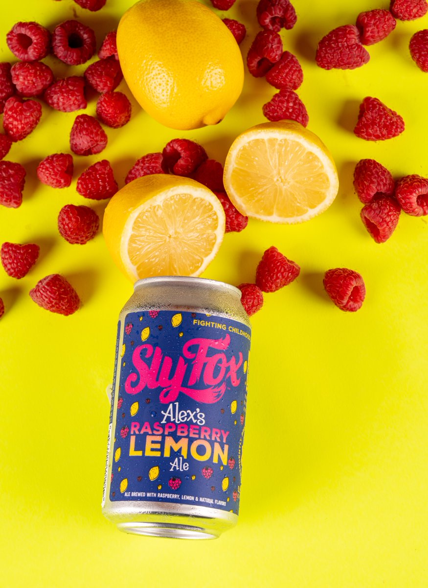 Origlio Beverage (@origliobev) on Twitter photo With every case of Alex’s Raspberry Lemon Ale purchased, <a href="/SlyFoxBeer/">Sly Fox Brewing Co</a> donates a portion of the proceeds to <a href="/AlexsLemonade/">Alex's Lemonade Stand Foundation</a> to help continue Alex’s mission to find cures for all types of childhood cancer. With every case of Alex’s Raspberry Lemon Ale purchased, <a href="/SlyFoxBeer/">Sly Fox Brewing Co</a> donates a portion of the proceeds to <a href="/AlexsLemonade/">Alex's Lemonade Stand Foundation</a> to help continue Alex’s mission to find cures for all types of childhood cancer.