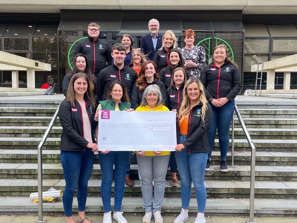 Niamh Murphy (@niamhmurphy50) on Twitter photo Such an amazing feeling that my peers and I achieved such a wonderful outcome! €62,000 raised for our two chosen charities <a href="/tiggystrust/">Tiggy’s trust</a> and <a href="/MSIRELAND/">MS Ireland</a> It has been an absolute pleasure to raise these funds for two great charities and to finish my time in UCD on a high 🤩#agsoc100 Such an amazing feeling that my peers and I achieved such a wonderful outcome! €62,000 raised for our two chosen charities <a href="/tiggystrust/">Tiggy’s trust</a> and <a href="/MSIRELAND/">MS Ireland</a> It has been an absolute pleasure to raise these funds for two great charities and to finish my time in UCD on a high 🤩#agsoc100