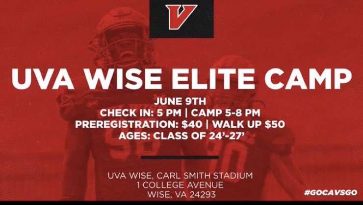 thank you for the invite!! @Coach_LopezCavs @dldarst <a href="/TerryRollins72/">Terry Rollins</a> <a href="/PPJSHSFootball/">Big Blacks Football</a>