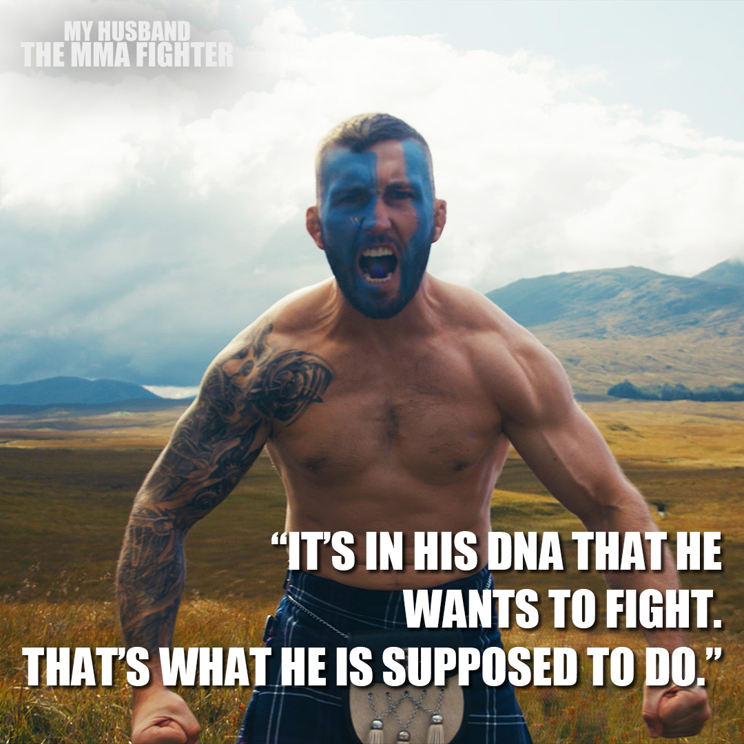 Join Natalie Ray as her husband Stevie 'Braveheart' Ray, attempts to become Scotland’s first Mixed Martial Arts world champion, entering the ring in Madison Square Garden for the chance to win $1 Million.

Our Lives: My Husband the MMA Fighter

Friday 2nd June | 7:30pm | <a href="/BBCOne/">BBC One</a>