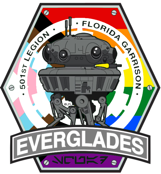 Happy #PrideMonth! 🏳️‍🌈 We celebrate our diverse and beautiful LGBTQ+ community with mutual love and respect. Let's continue to make the world a more inclusive place for everyone!

#happypride #pride #pridemonth #501st #501stlegion #starwars #evergladessquad #floridagarrison