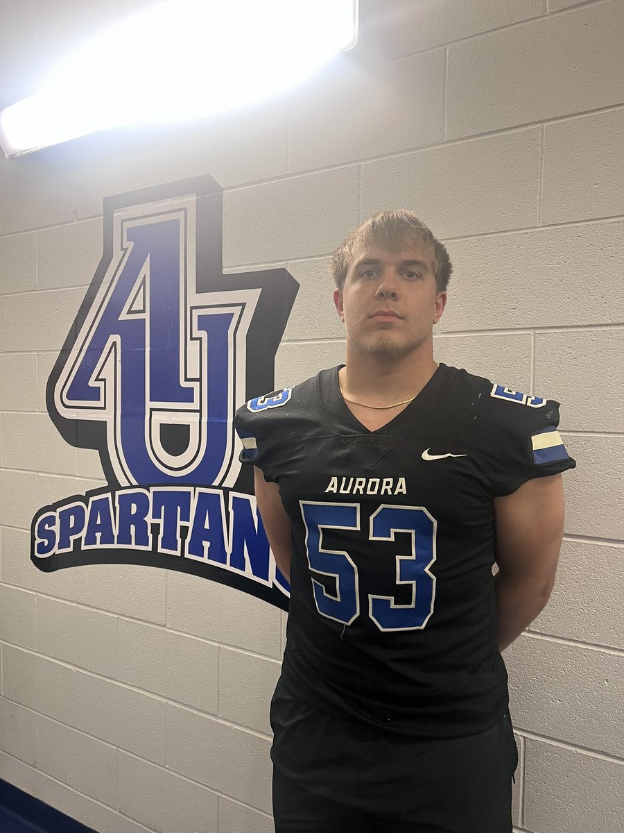 HarleyStary's tweet photo. Honored to have received my first offer to play football at Aurora University!!! @AU_SpartanFB @Friend_ConantFB @ConantFootball https://t.co/wLOD0Hw8Mx