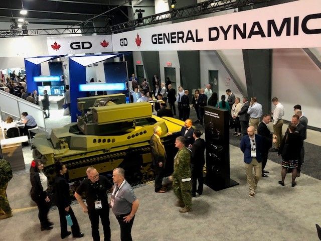 Making its Canadian debut at #CANSEC2023 this week, the TRX robotic platform features advanced, lightweight materials and a hybrid-electric propulsion system. 

Connect with us at Booth 1301 to learn more about our innovative solutions for Canada!

#GDLSCanadaatCANSEC…