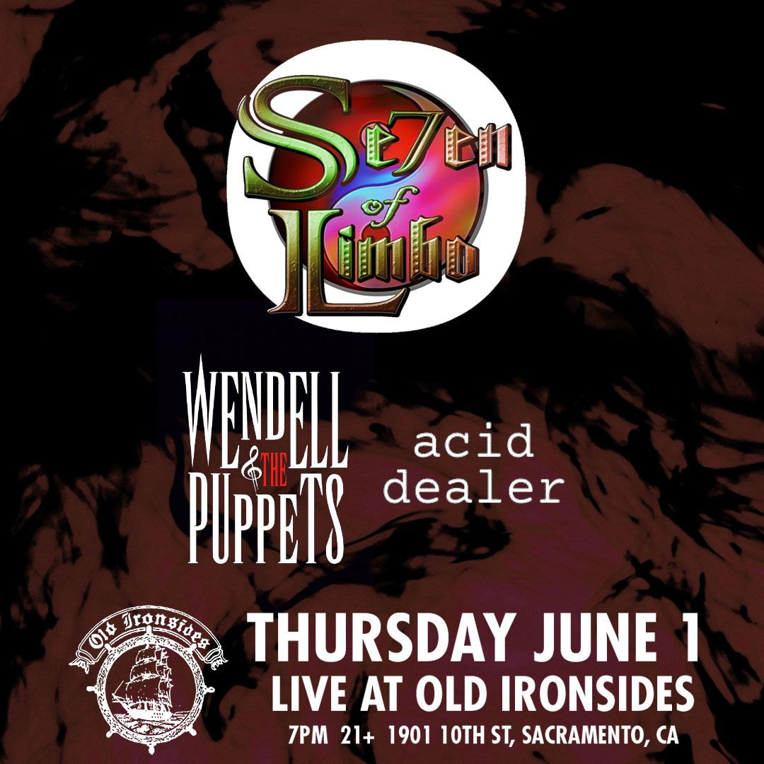 THUR, 6/1
BOB LOG III +DIK DIKS + CYWYWF@ CAFE COLONIAL, ALL AGES.

Se7en of Limbo +Wendell &amp; Puppets +Acid Dealer@ Old Ironsides, 21+.

WILLOW SNAGS (ep release) +WINTER REIGN +MOTHER MUERTE @ STARLET, ALL AGES, $12.

SLEEPING WITH SIRENS +DAYSEEKER+MAGS @ ACE OF SPADESALL AGES