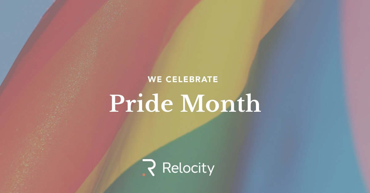 RelocityInc's tweet image. #Relocity is excited to celebrate the kick off of Pride Month – an annual celebration of the many contributions made by the LGBTQ+ community to history, society and cultures worldwide.