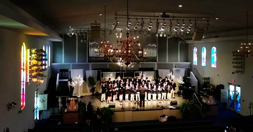 Combined choirs for Sondheim!