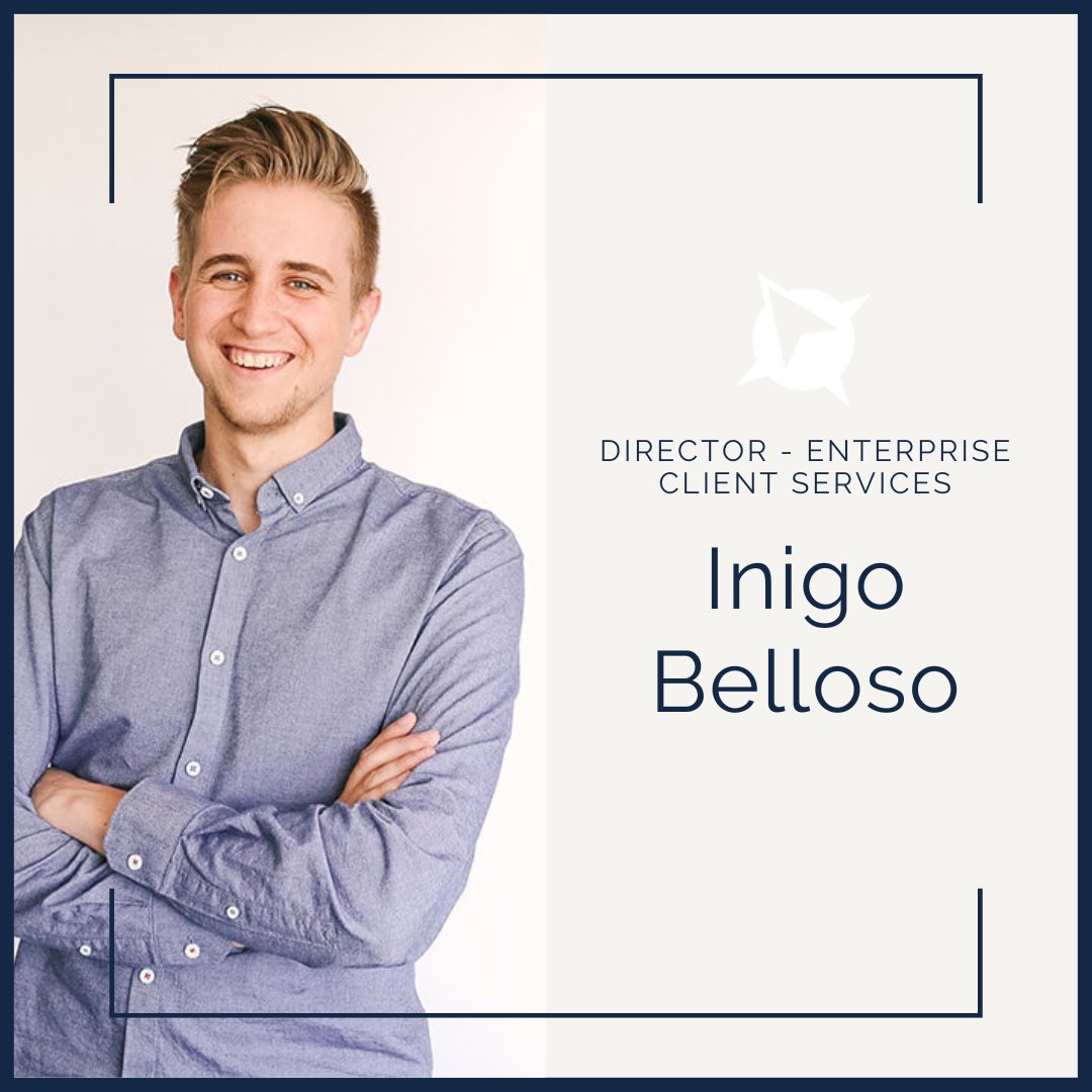 Happy work anniversary to Inigo, our Director of Enterprise Client Services! Inigo has been an integral part of the NordicClick team since 2016 👏👏👏 We are lucky to have him!